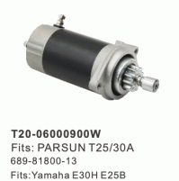 2 STROKE -STARTER MOTOR  - PARSUN T25/30A -689-81800-13-YAMAHA E30H, E25B -T20-06000900W Parsun